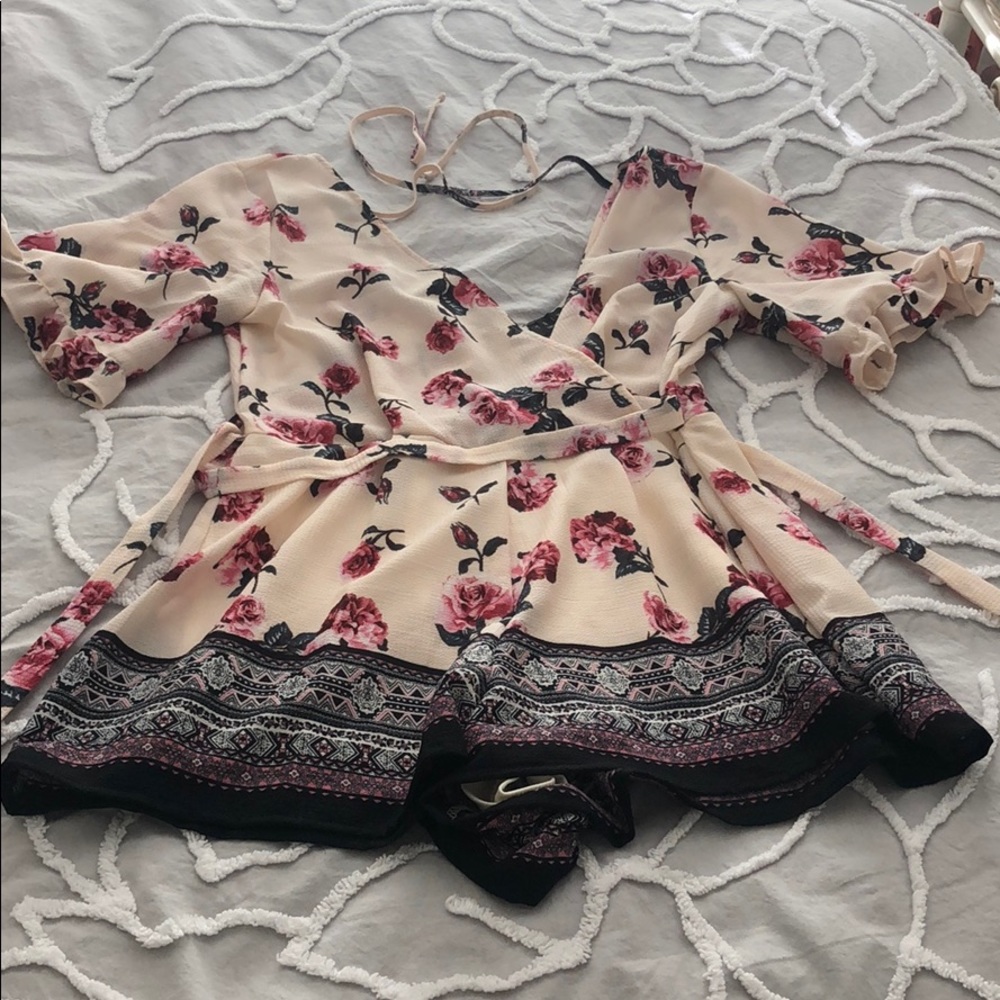 floral romper